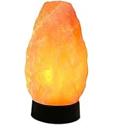 Himalayan Glow Multi-Color USB Salt lamp, Plastic Base