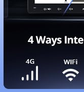 ATOTOZONE A6PL 7inch Android Double DIN Car Stereo, 4G LTE WiFi ChatGPT 4G+64G Android Radio, Wir...