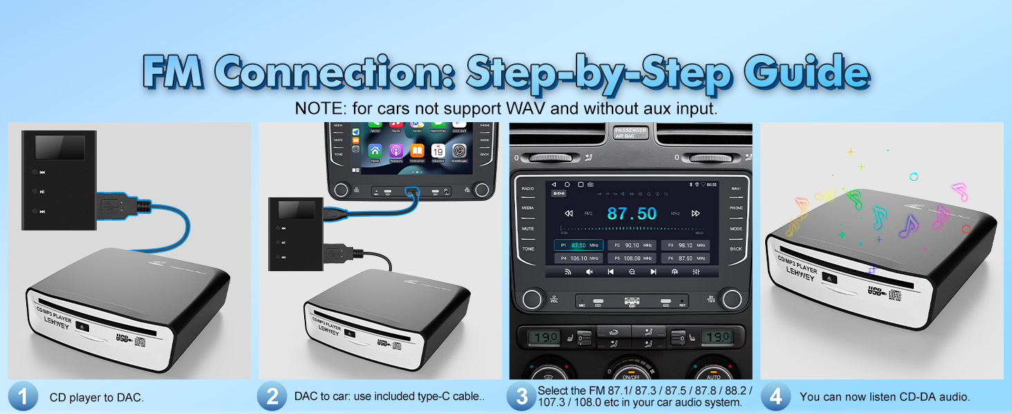 portable cd player for car