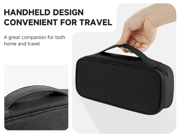 handheld design, convenient for travel