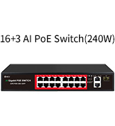16 port poe switch