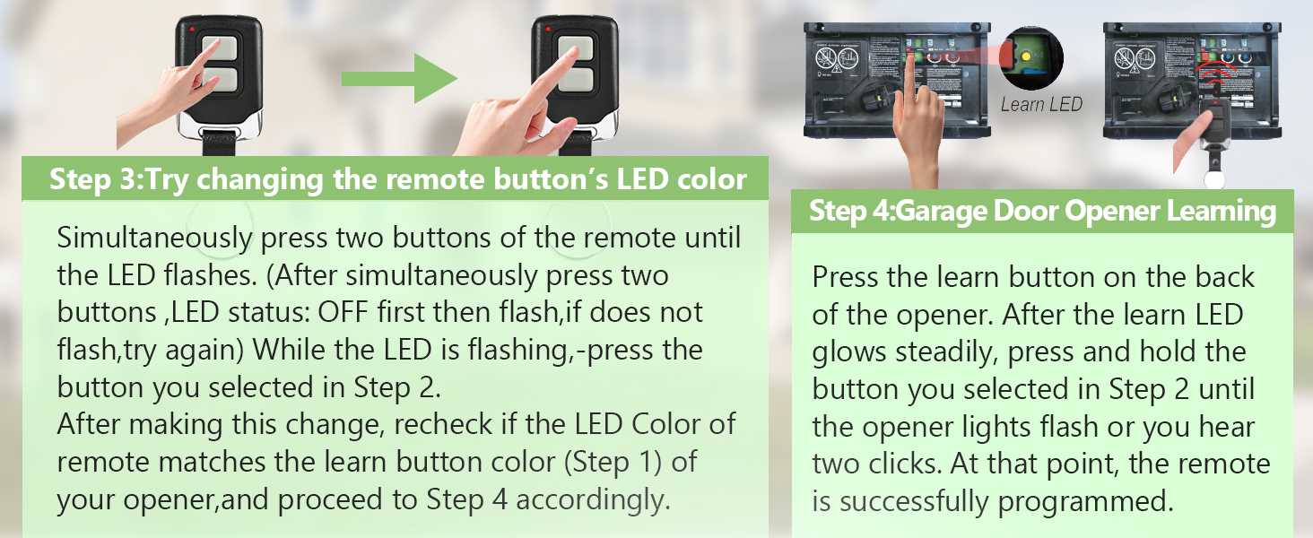 garage door keypad remote