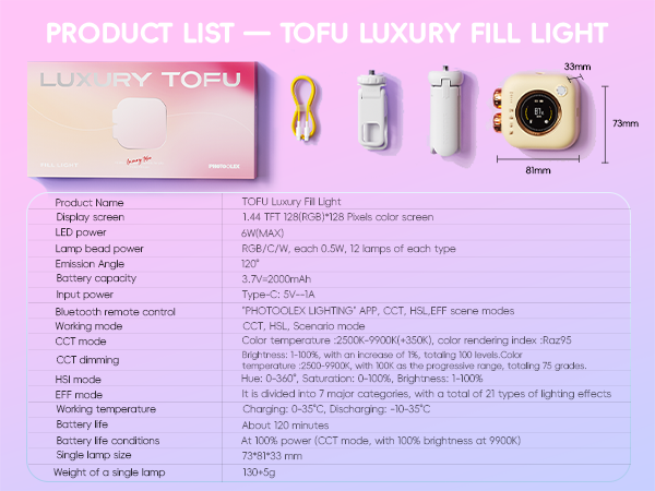 camera light