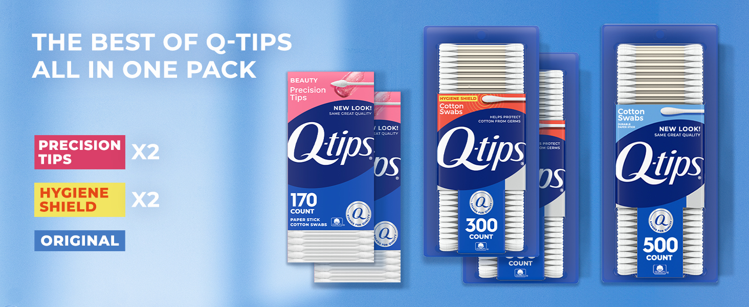 The Best of Q-tips All in One Pack