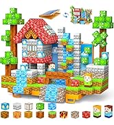 Wxlbr Magnetic Blocks, Magnetic Building Blocks,STEM Constructions Magnet Blocks for Kids, Boys a...