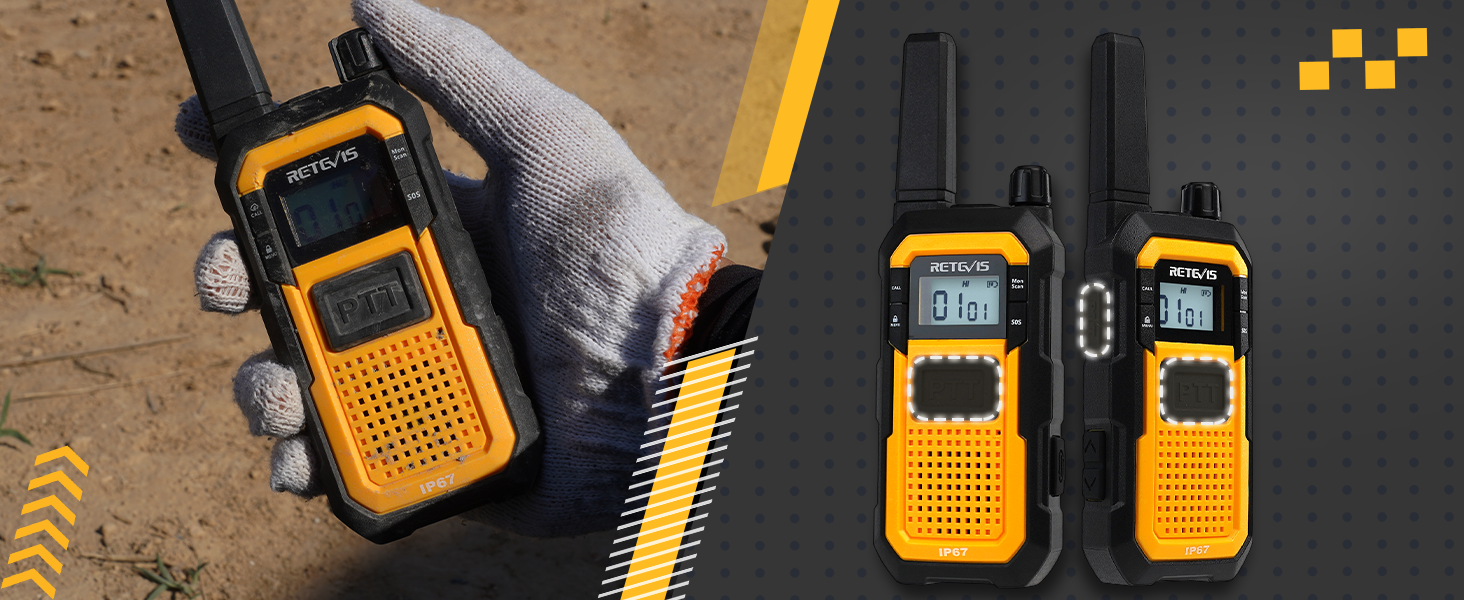 heavy duty walkie talkies