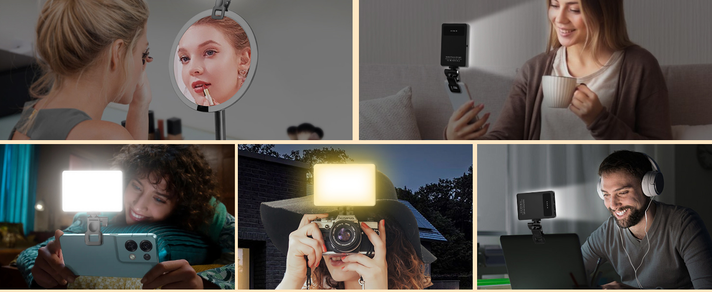 luz para grabar videos