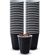 Hanna K. Signature 600 Count Plastic Party Cup, 18-Ounce, Black