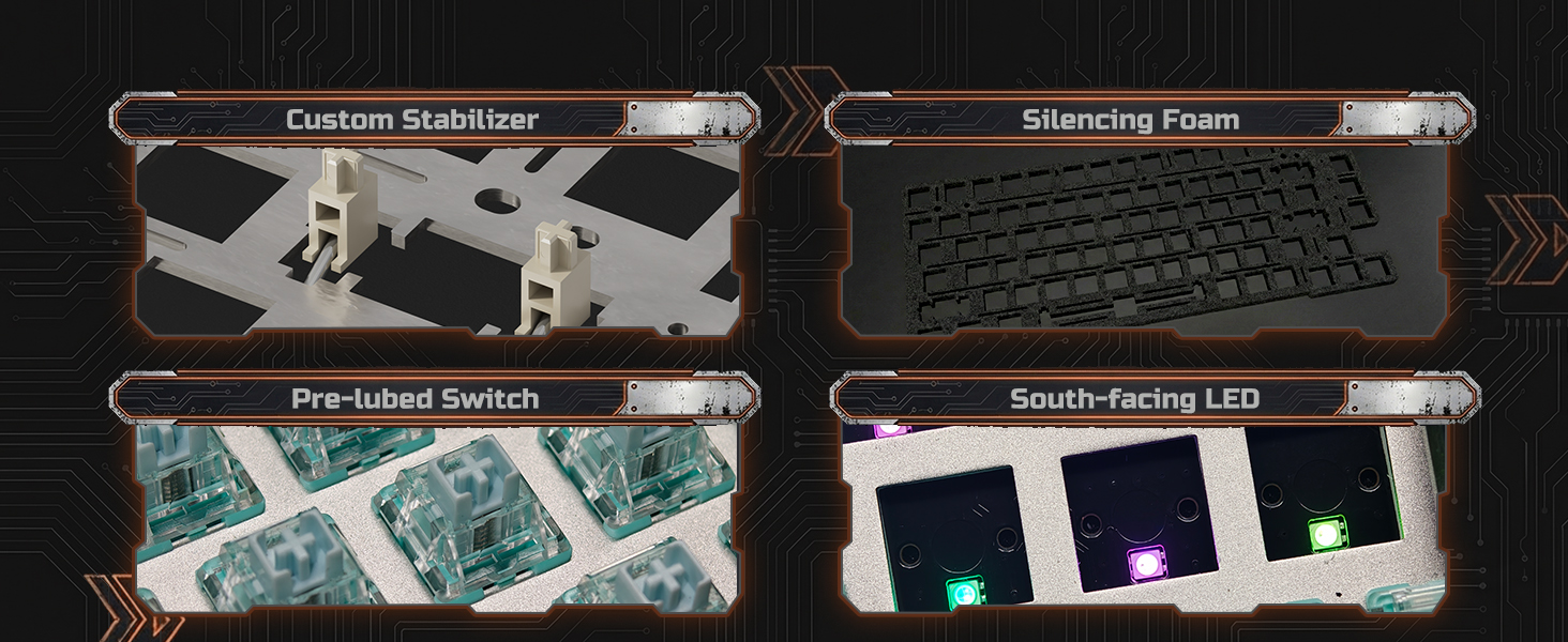 Hot Swappable Magnetic Switch Keyboard