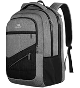 MATEIN 17 Inch Work Backpack for Men Women, Water Resistant Practical Travel Laptop Backpack with...