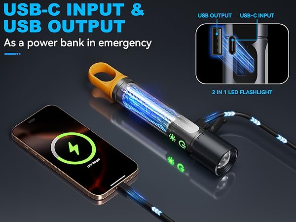 flashlight USB