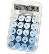 HUTUDD Cute Calculator, Mechanical Switch Calculator, Calculators Desktop 10 Digits, Desk Calcula...