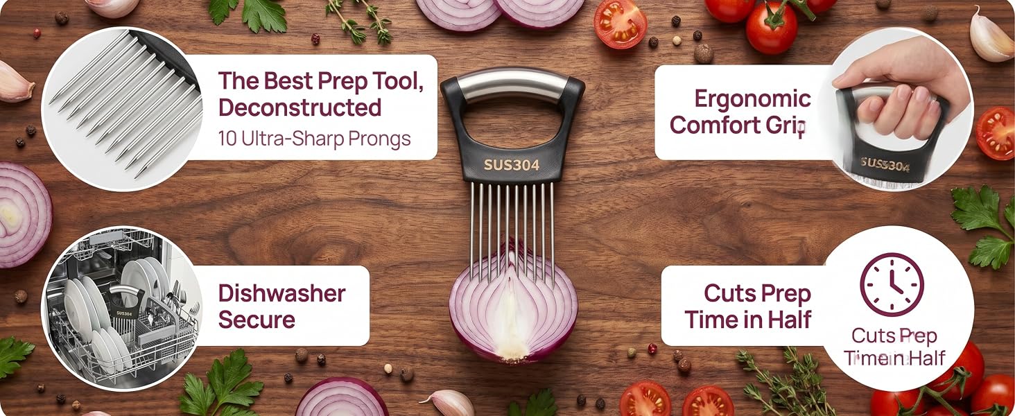 Stainless Steel Onion Holder