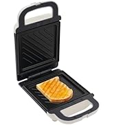 600W Electric Sandwich Maker, Sandwich Maker Panini Maker, Versatile Small Toaster with Removable...