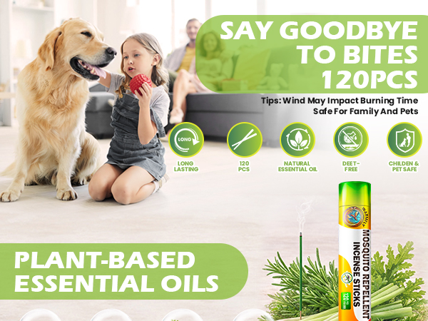 citronella incense sticks outdoor