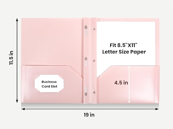 pocket folders