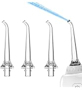 Water Flosser Tips Replacement Nozzles, Compatible with Marchpower Mini Water Flosser, 360° Rotat...