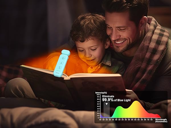 a father and son reading a book together