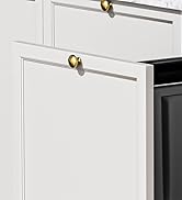 Insputer 8 Gal Pull Out Trash Can Under Cabinet, Heavy Duty Under Sink Garbage Can Kit with Soft-...