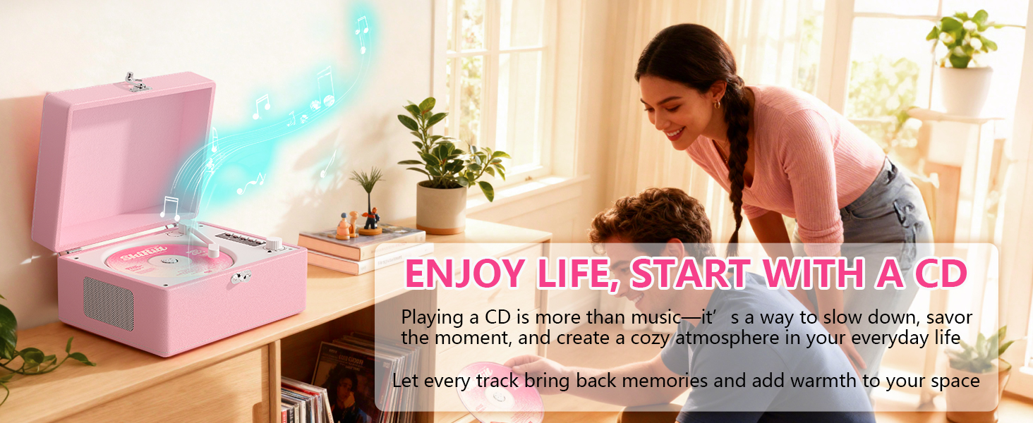 teen girl gifts trendy stuff cd record player portable cd player with bluetooth