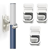 Broom Holder Wall Mount, Broom Holder Wall Mount Self Adhesive, Broom Wall Mount No Drilling Supe...