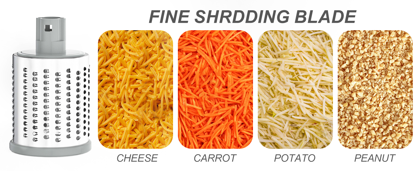 fine shredding blade