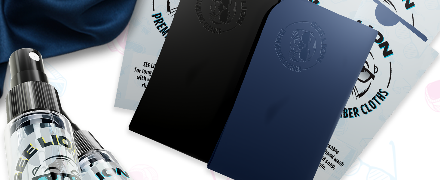 See Lion Premium Anti-Fog Spray for glasses, goggles, visors, tech, sunglasses and more