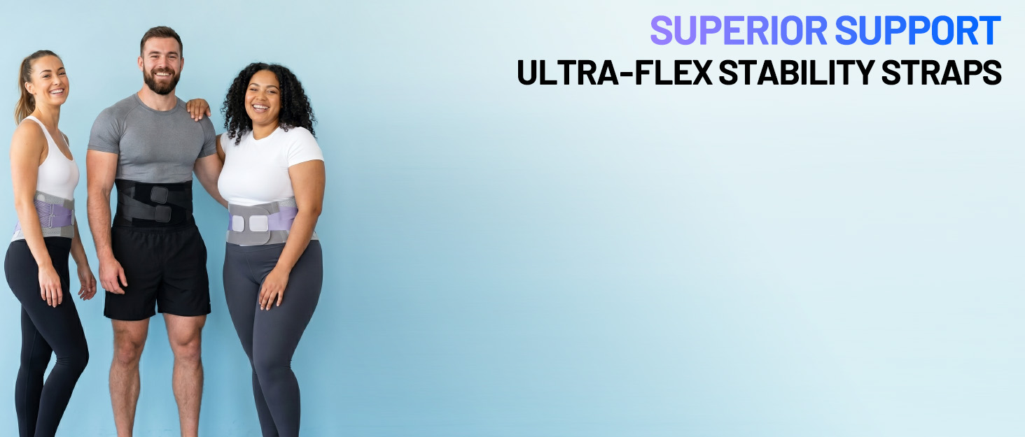 Engineered for maximum stability.for maintaining posture during lifting or shifts.