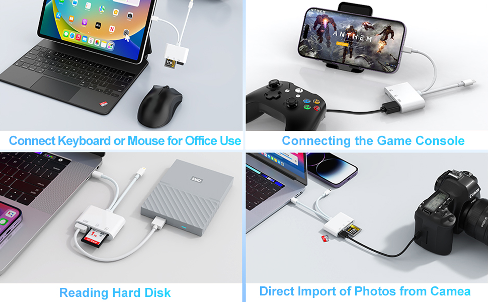 Memory Card Reader for iphone