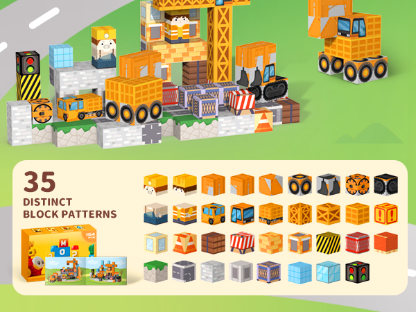 magnetic building blocks