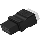 COMeap USB 2.0 to USB 3.2 Gen 1 Header Extension Adapter for Mainboard with Type E Key-A Female F...