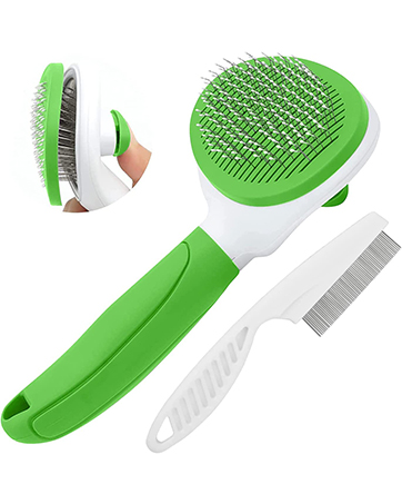 Green Cat Brush