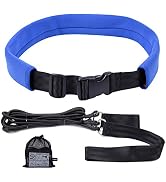 Wisdompro Swim Training Belts, Swim Bungee Cords Resistance Bands, Swim Tether Stationary Swimmin...