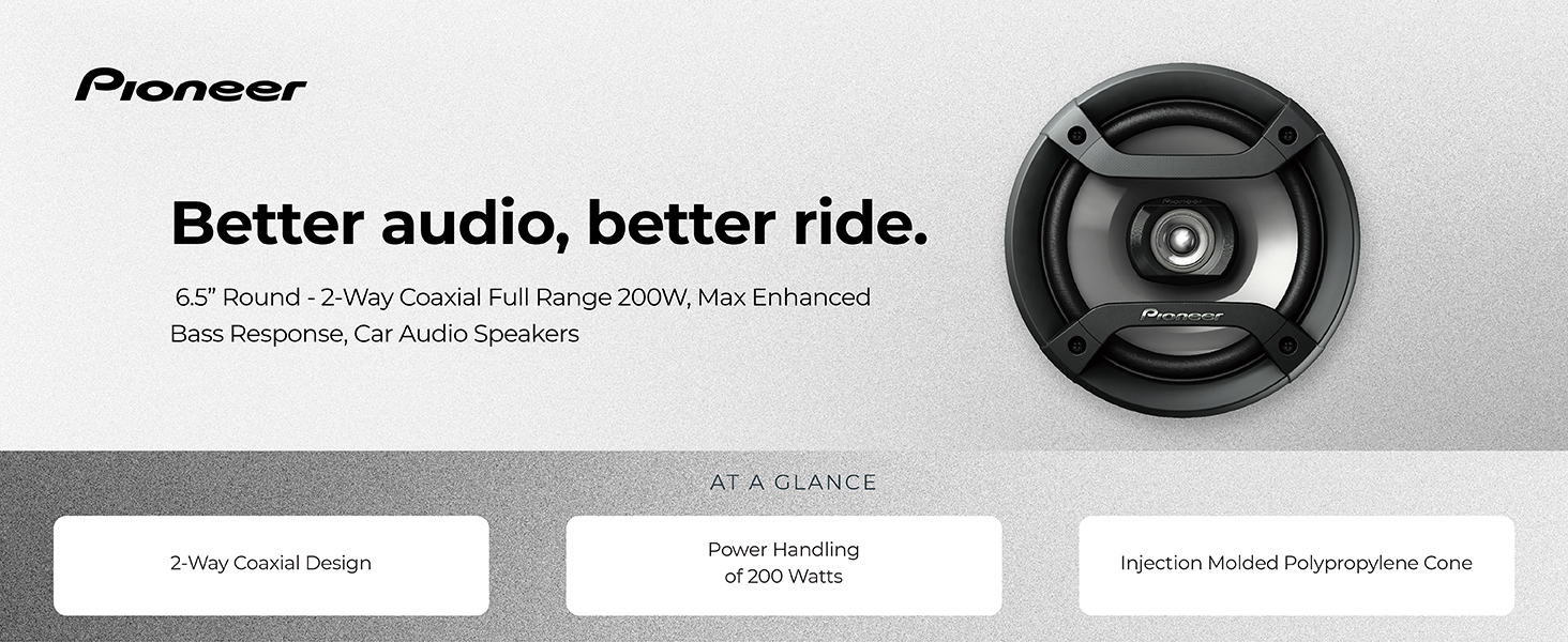 Better audio better ride