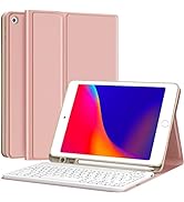 Keyboard Case for iPad 9th Generation (2021)/8th Gen/7th Gen 10.2 Inch, CHESONA Detachable Wirele...