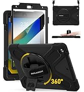 BRAECN for iPad 9th Generation Case, iPad 10.2 Case with Built in Screen Protector, Hand Strap, S...