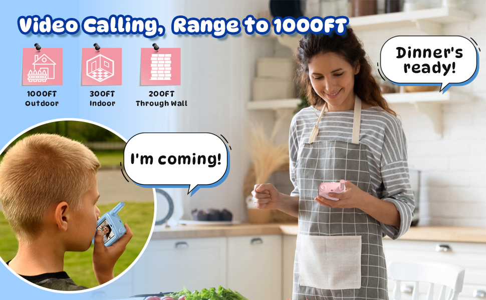 Video Walkie Talkies for Kids