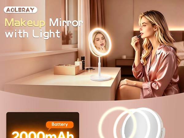 makeup mirror with lights and magnification make up mirror with lighting desk mirror with light
