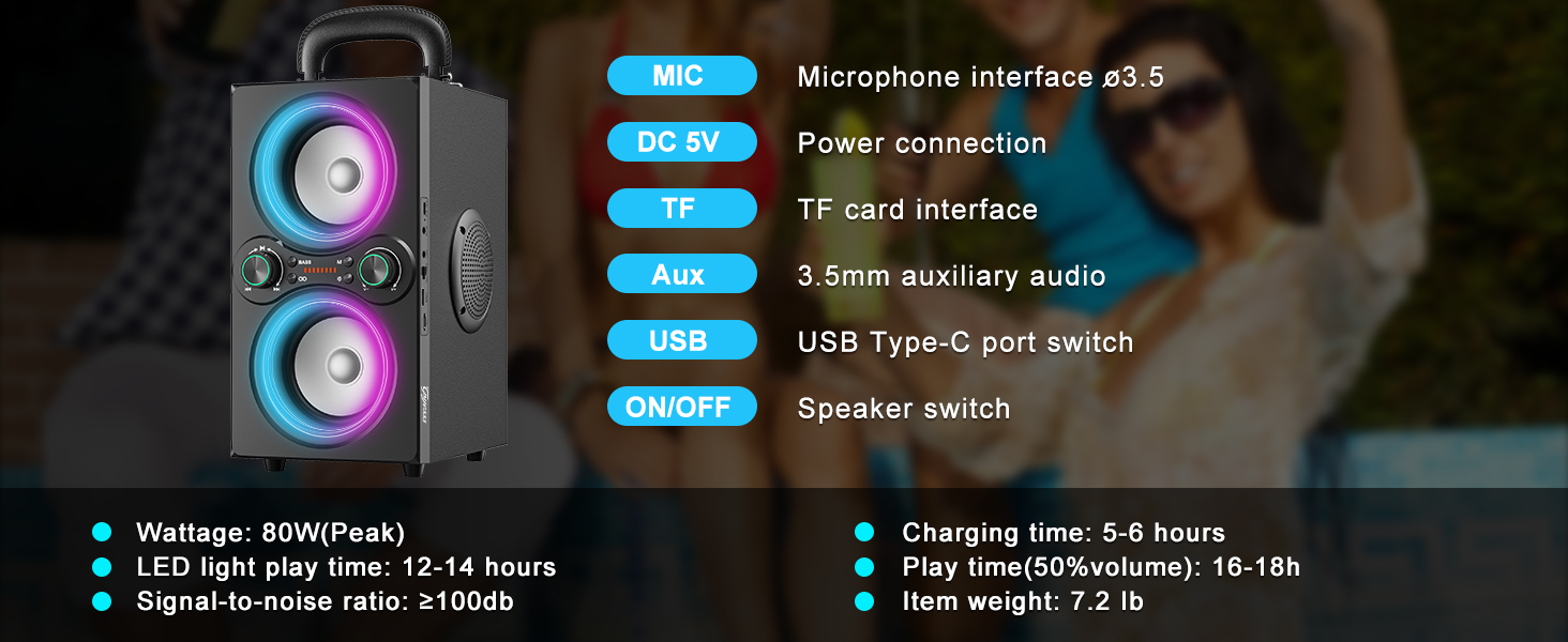 bluetooth stereo speakers