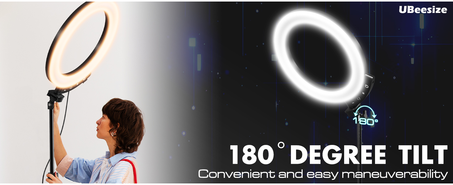 tripod for iphone with ring light