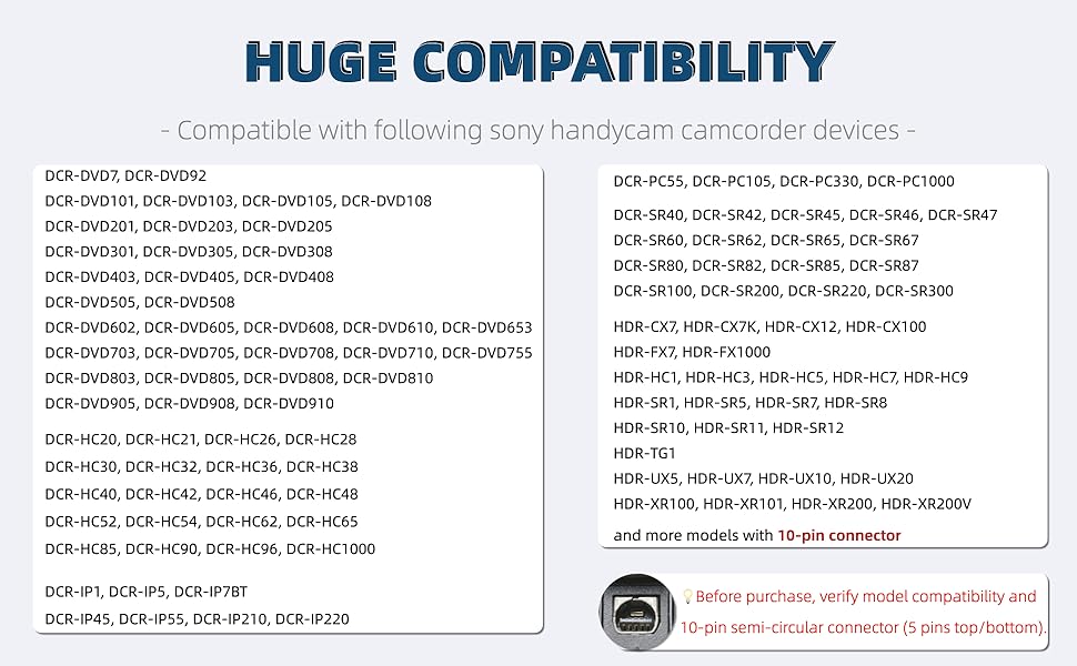 HUGE COMPATIBILITY
