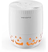 VENDFO Air Purifiers for Home Bedroom up to 1076ft², True HEPA Air Filters Dust Pets Smoke Hair, ...