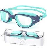 Zeligerstar Kids Swim Goggles,Swimming Goggles for Kids 4-16, Anti-Fog UV Protection Pool Goggles...