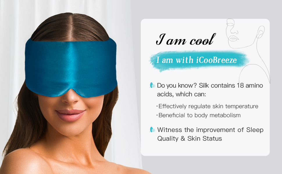 Silk Eye Mask - I am with iCooBreee