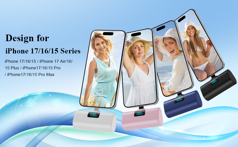 mini portable charger,iphone 16 portable charger,portable charger iphone 17,iphone 17 travel charger