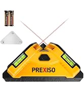 PREXISO Square Laser, 30Ft Flooring Laser Level, Tile Laser Line Projection | Angle 90° Magnetic ...