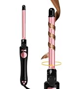 GREEN BREATH 16mm Automatic Rotating Curling Iron - One-Button Perfect Voluminous Curls, Bionic D...
