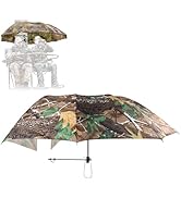 ANGAR Tree Stand Umbrella, 58" Widened Portable Camo Hunting Umbrella for Tree Stand, Thickened W...