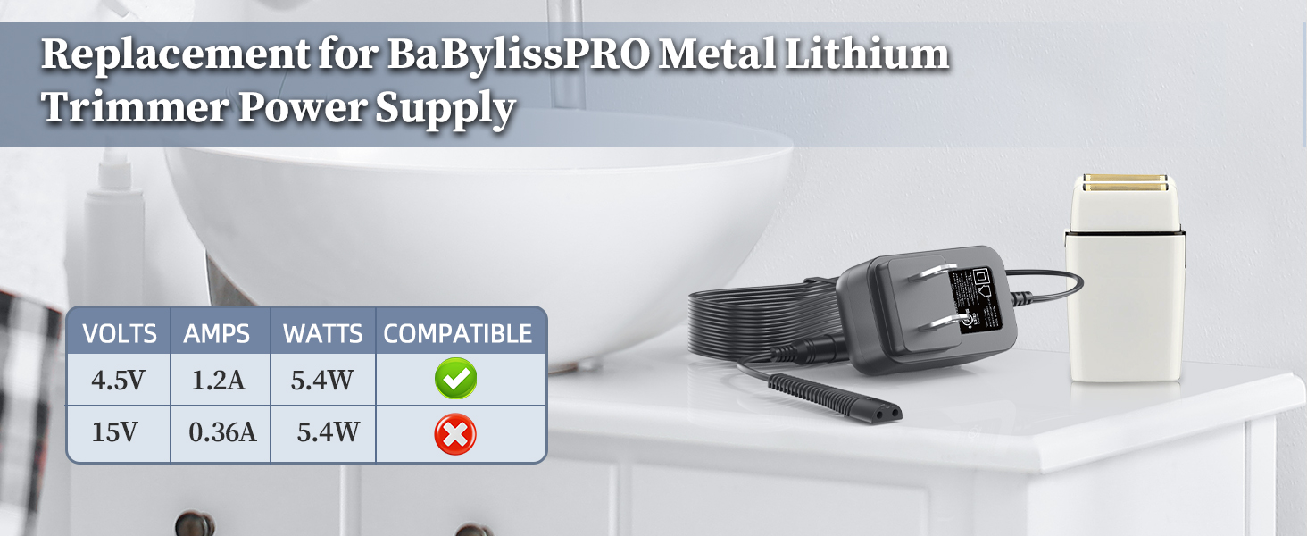 BaByliss PRO charger