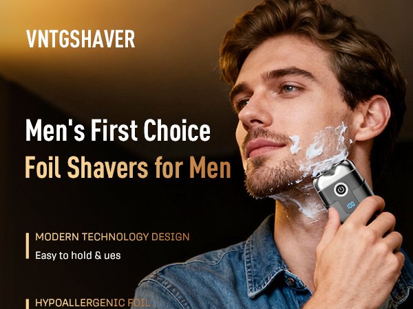 foil shavers for men